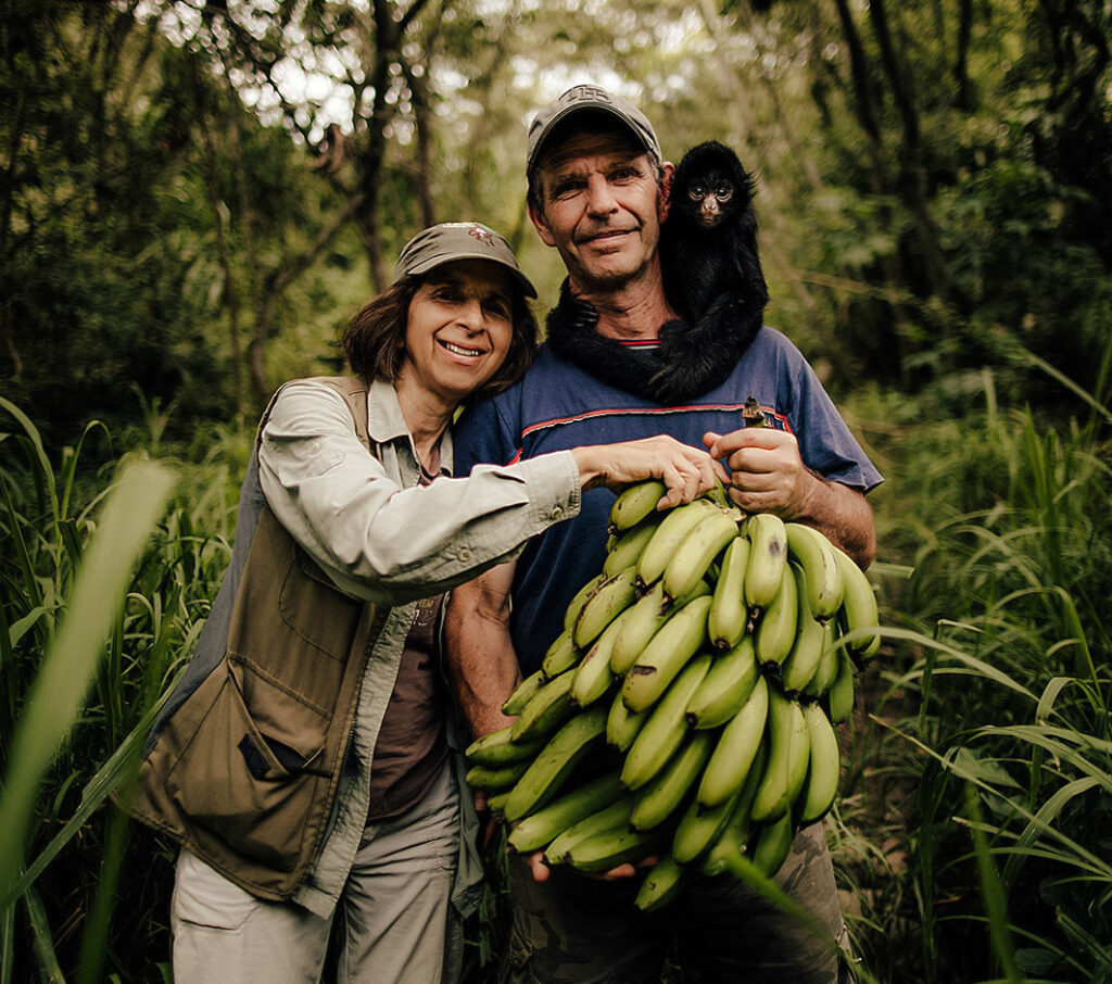 Vicky Ossio and Marcelo Levy, the founders of Senda Verde
